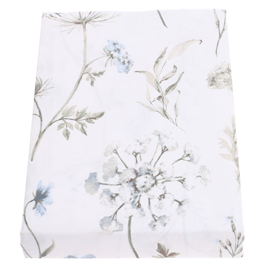 Green Leaf Single Bed Sheet – 68x96 Inches