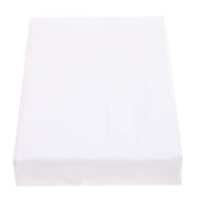 White Dyed Double Bed Sheet – 96x102 Inches - Habitt