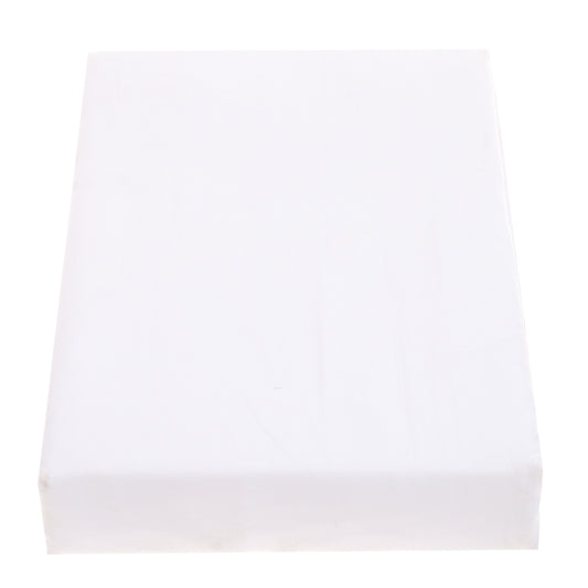 White Dyed Double Bed Sheet – 96x102 Inches