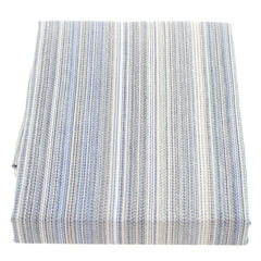 Blue Stripes Single Bed Sheet – 68x96" | 100% Cotton Comfort