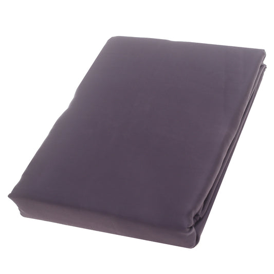 Charcoal Grey Satin Dyed Double Bed Sheet – 96x102" | Luxurious Satin Bedding