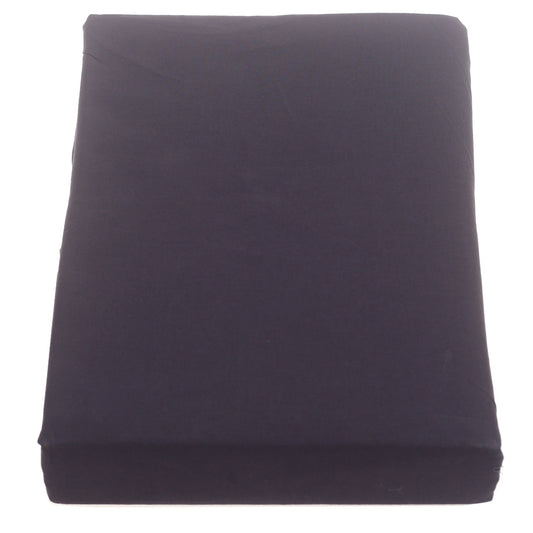 Dark Grey Double Fitted Sheet – 72x78" | Cotton Comfort