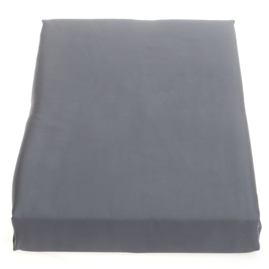 Dark Satin Dyed Double Bed Sheet – 96x102" | Smooth Satin Finish