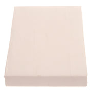 Off-White Dyed Double Bed Sheet – 96x102" | Percale Cotton - Habitt
