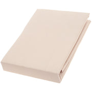 Off-White Dyed Double Bed Sheet – 96x102" | Percale Cotton - Habitt