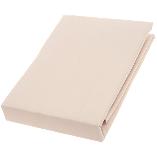 Off-White Dyed Double Bed Sheet – 96x102" | Percale Cotton