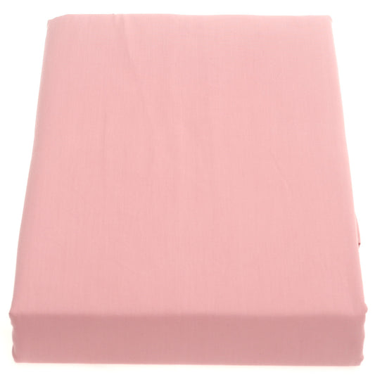 Pink Dyed Double Bed Sheet – 96x102" | Percale Cotton