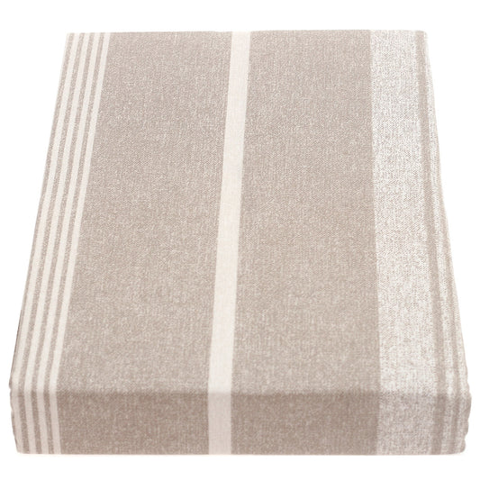 Pink Stripes Double Bed Sheet – 96x102" | Satin Finish