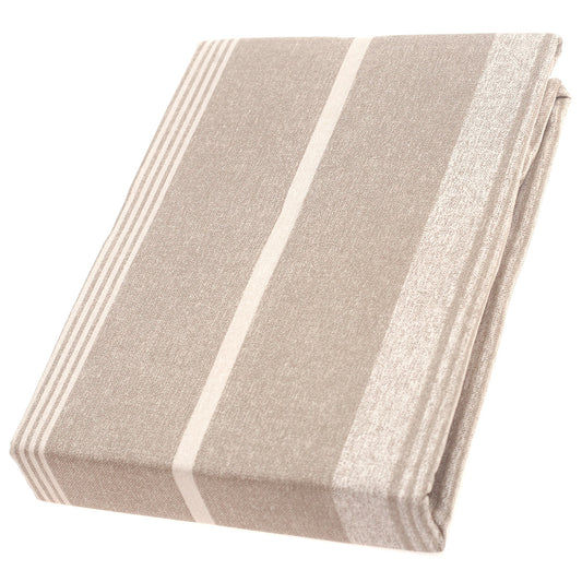 Pink Stripes Double Bed Sheet – 96x102" | Satin Finish