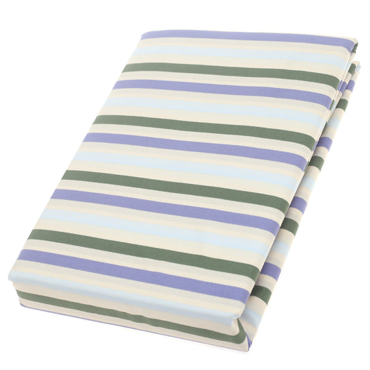 Stripey Texture Double Bed Sheet – 96x102" | Percale Cotton