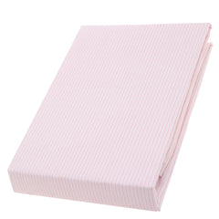White Texture Single Bed Sheet – 68x96" | 100% Cotton