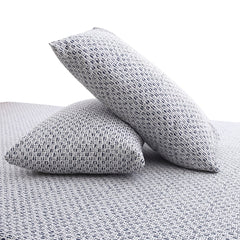 Seamless Texture Double Bed Sheet – 90x100 Inches with 2 Pillow Covers