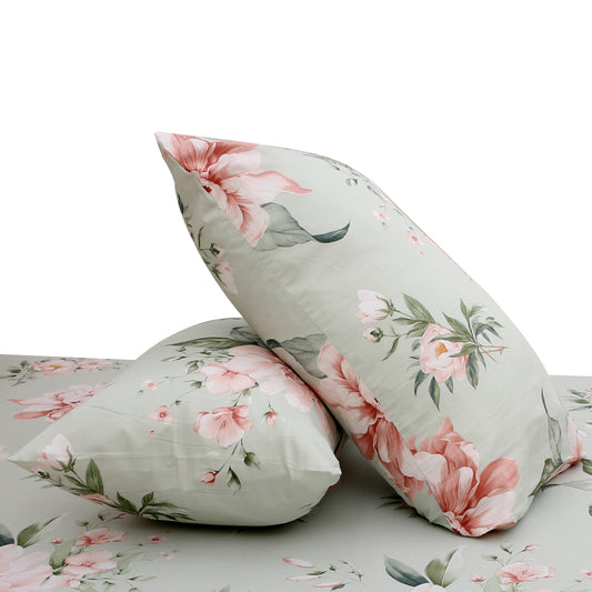 Flora Double Bed Sheet – 96x102"