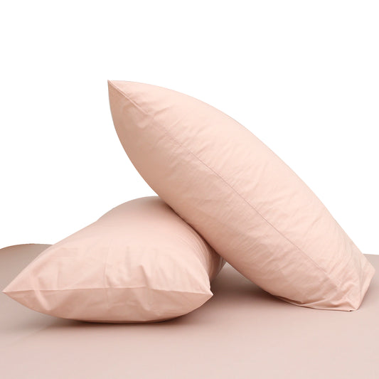 Neutral Dyed Double Bed Sheet – 96x102" | Soft & Minimalist Bedding