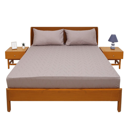 Self Geometric Double Bed Sheet – 96x102"