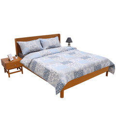 Patch Drama Double Quilt Cover 90x96" – Rotary Printing Percale