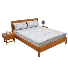 Multi Florals Double Bed Sheet 96x102" – Rotary Printing Percale
