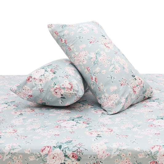 Multi Florals Double Bed Sheet 96x102" – Rotary Printing Percale