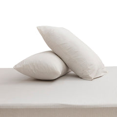 Neutral Lines Double Bed Sheet 96x102" – Rotary Printing Percale