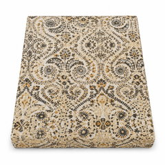 Amber Brown Double Bed Sheet 96x102"