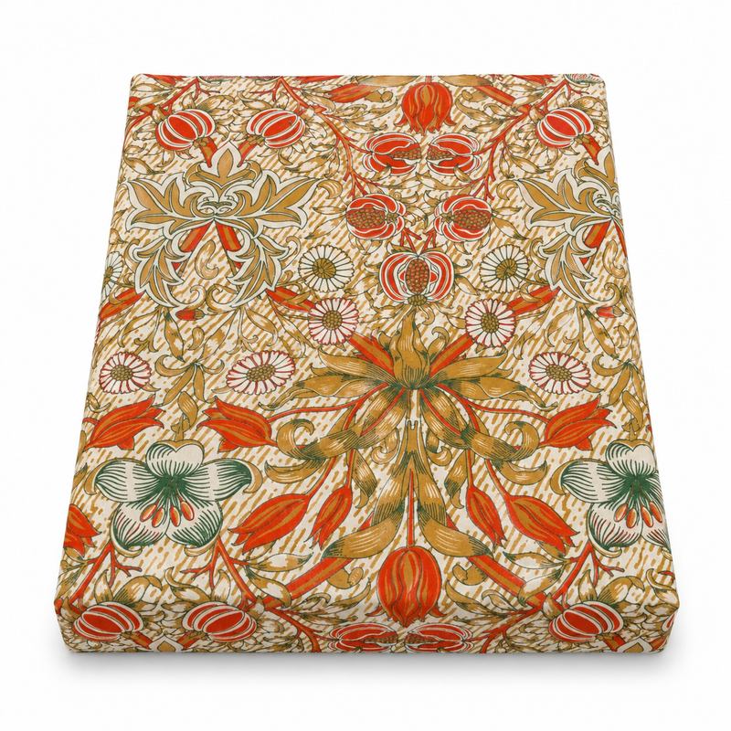 Cream Tan Double Bed Sheet 96x102"