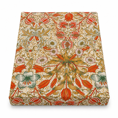Cream Tan Double Bed Sheet 96x102"