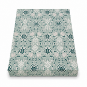Azure Blue Double Bed Sheet – 96 x 102 Inches | Elegant Patterned Design, Soft Finish & Premium Comfort - Assorted