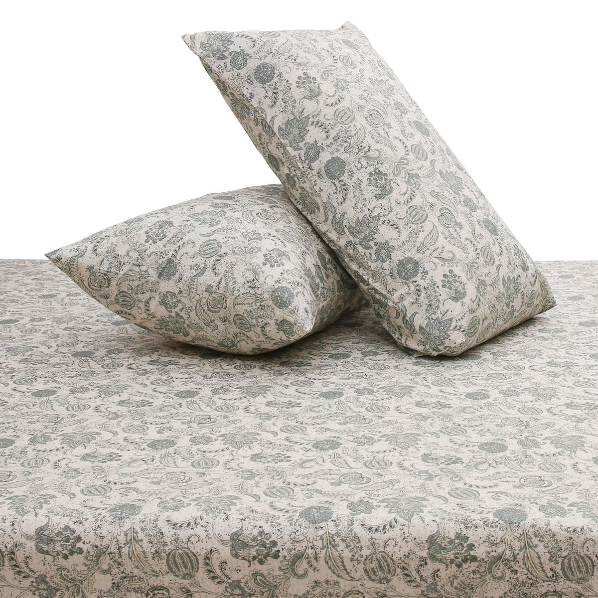 Pebble Double Bed Sheet – 96x102 Inches - Habitt