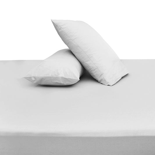 Premium Double Bed Sheet 96x102" – Ecru Dyed Cotton | Elegant, Soft & Breathable Bedding Set
