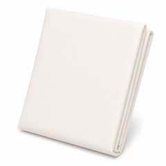 Premium Double Bed Sheet 96x102" – White Dyed Cotton | Soft, Elegant & Classic Bedding Set