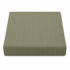 Cedar Texture Plain Woven Bedcover 94 x 102 Inches Mehr | Elegant Textured Bed Cover