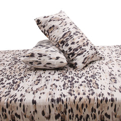 Black Texture Double Bed Sheet 96″ × 102″ – Modern Woven Look in Deep Charcoal Black