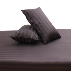 Grey Stripes Double Bed Sheet 96″ × 102″ – Modern Minimalist Pattern for a Clean, Stylish Bedroom