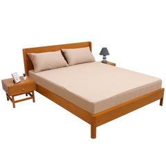 Pink Satin Double Bed Sheet 96″ × 102″ – Soft, Silky, Luxury Bedding in Blush Pink