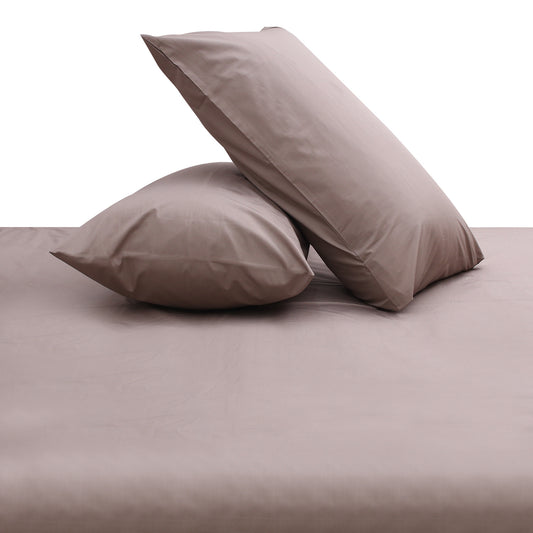 Tuope Grey PC Dyed Double Bedding Set of 6