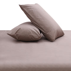 Tuope Grey PC Dyed Double Bedding Set of 6