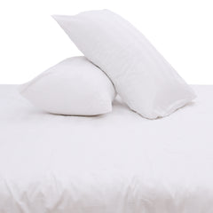 White Stripe ST Dyed Double Bedding Set of 6