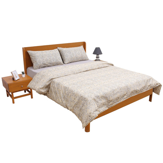 Amber Brown Double Quilt Cover 90x96"