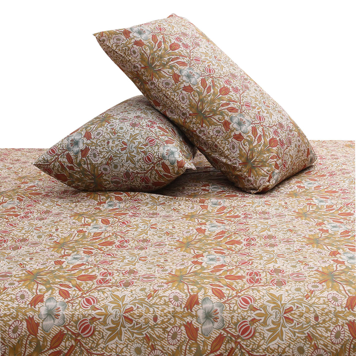 Cream Tan Double Quilt Cover 90x96"