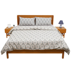 Pecan Brown Double Quilt Cover 90x96"