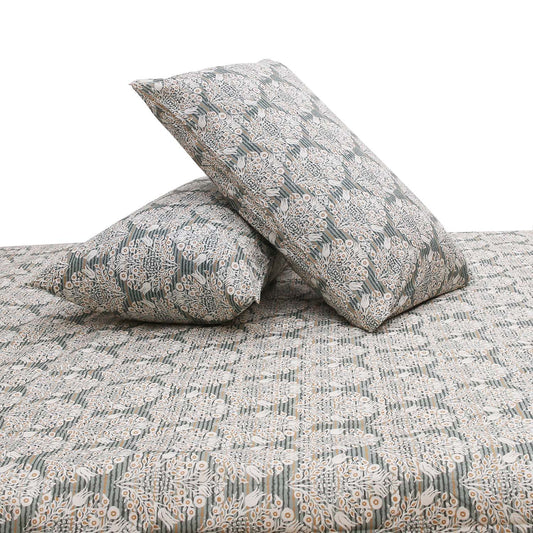 Pecan Brown Double Quilt Cover 90x96"