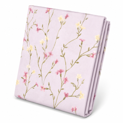 Leafy Texture Single Quilt Cover 60 x 90 Inches | Floral Printed Single Bedding