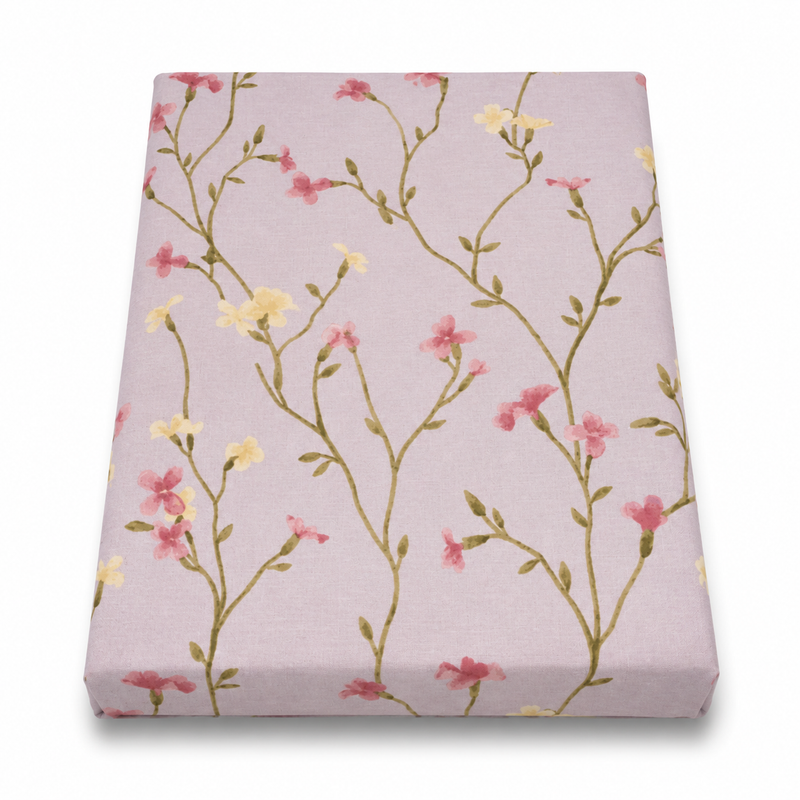 Leafy Texture Single Quilt Cover 60 x 90 Inches | Floral Printed Single Bedding