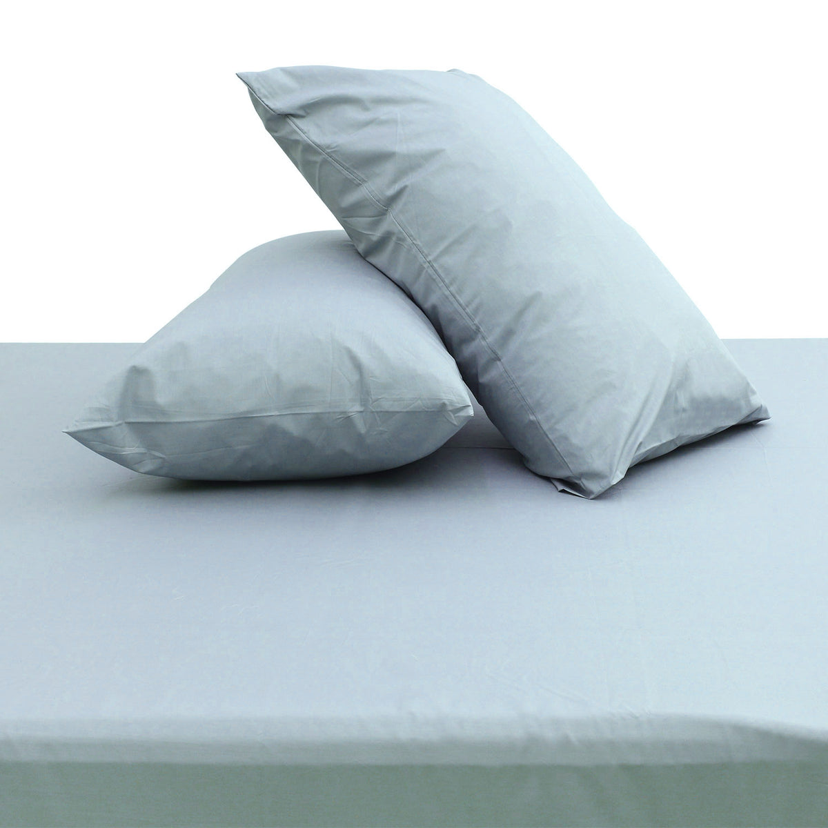 Mint Green Dyed Double Bed Sheet 96x102" – Soft Pastel Premium Bedding