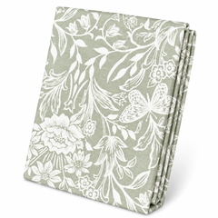 Cotton Grey Florals Single Quilt Cover 60 x 90 Inches | Floral Printed Single Bedding