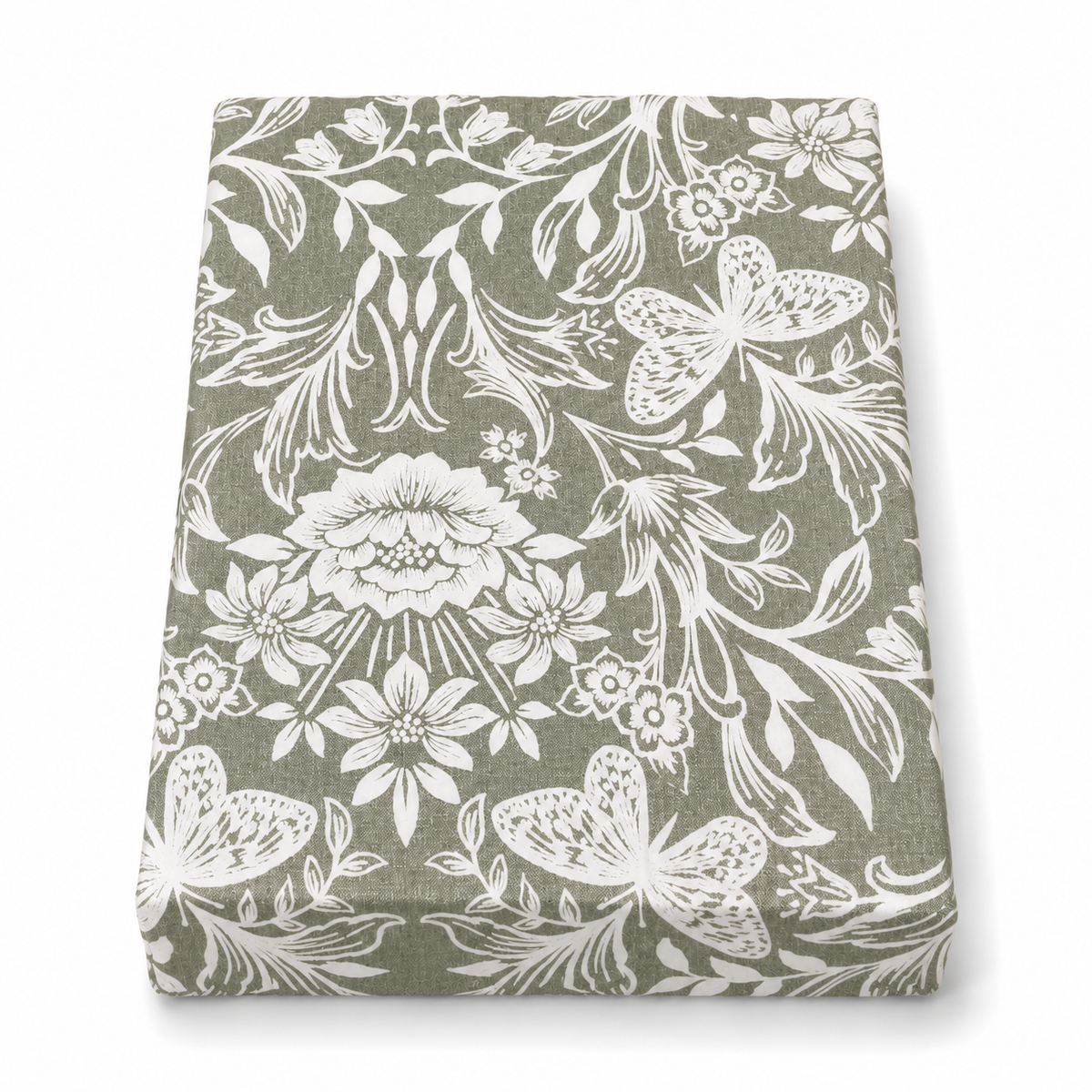 Cotton Grey Florals Single Quilt Cover 60 x 90 Inches | Floral Printed Single Bedding