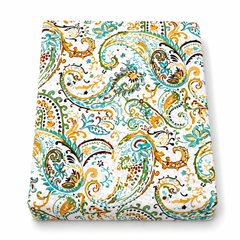 Cotton Multi Paisley Double Quilt Cover 90 x 96 Inches | Multicolor Printed Bedding