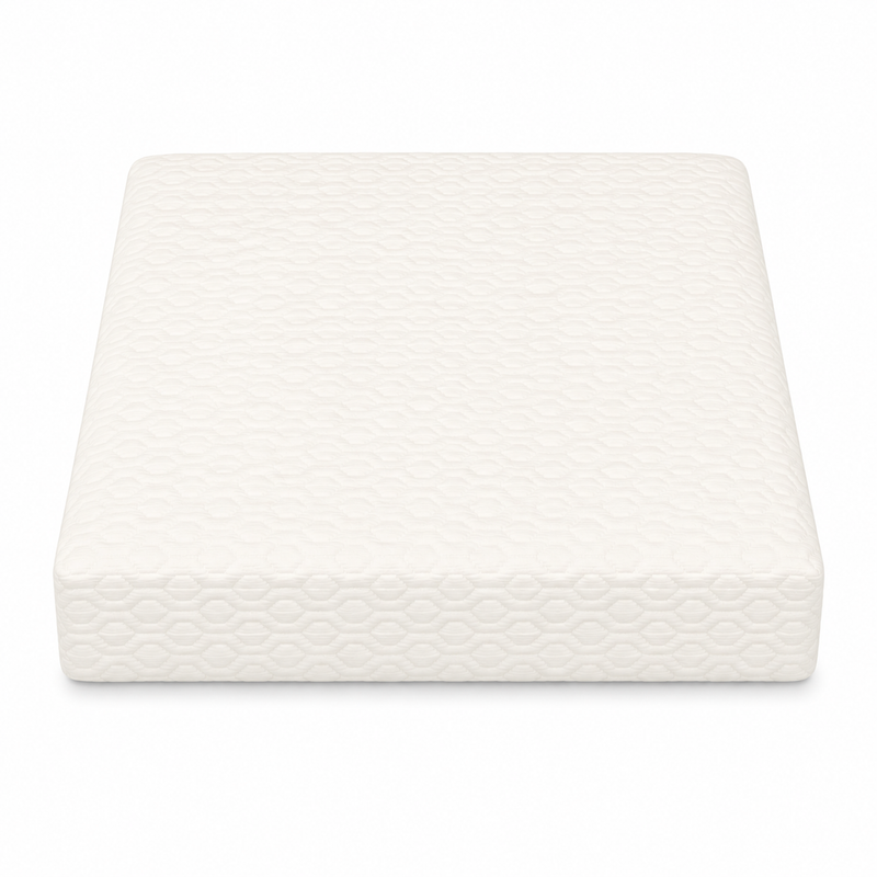White Patterned Cotton Jacquard Bed Cover | Elegant Textured White Bedding
