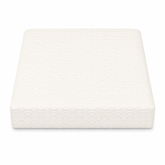 White Patterned Cotton Jacquard Bed Cover | Elegant Textured White Bedding
