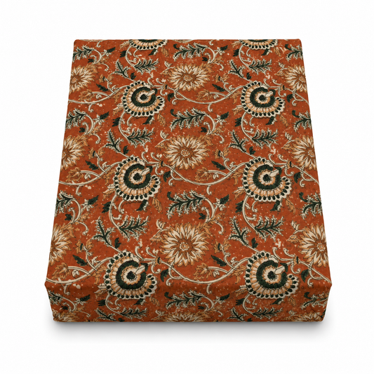 Mineral Red Double Bed Sheet 96x102"